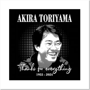 Akira Toriyama Thanks Posters and Art